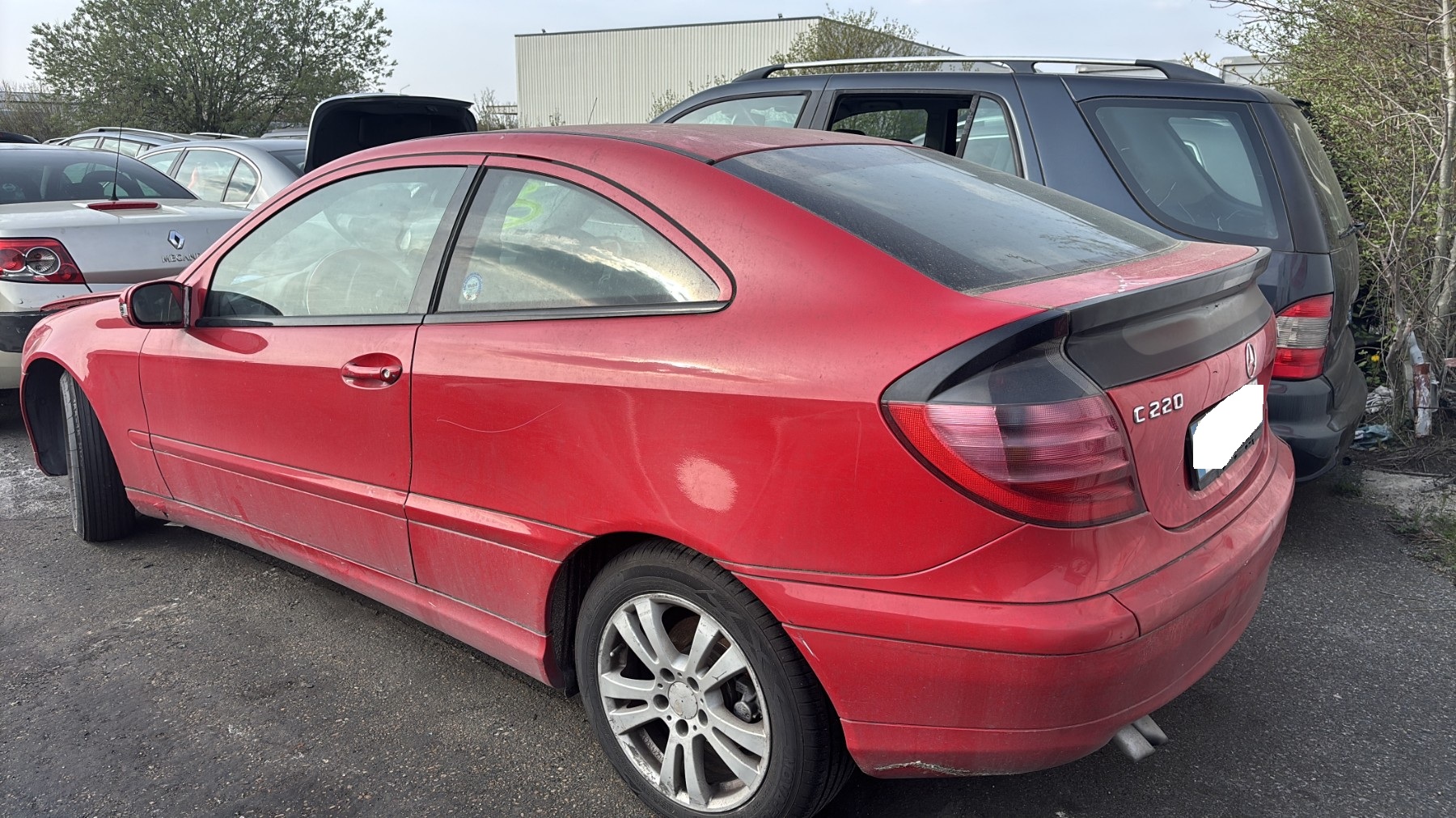 FK-371-JV-Vehicule-MERCEDES-CLASSE C 203 COUPE SPORT PHASE 1 2,1-2002-091312-FM4Xxq